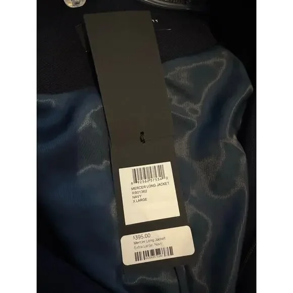 Robert Barakett Mercer Long Jacket Navy XL​​